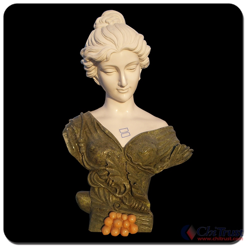 Marble Bust Statue Head sculpture (1)